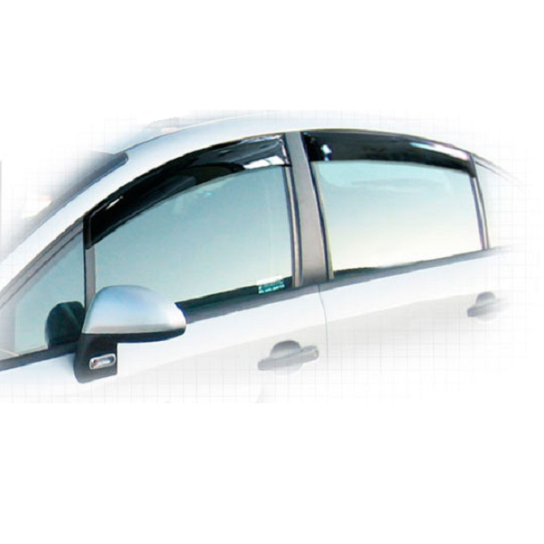 Дефлекторы окон CA plastic 2010030305950 для Citroen C4, черный полупрозрачный, 4шт