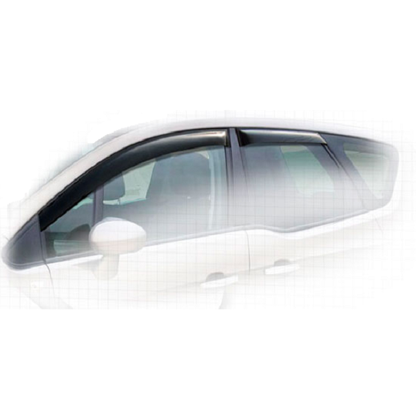 Дефлекторы окон CA plastic 2010030306667 Opel Meriva черный полупрозрачный