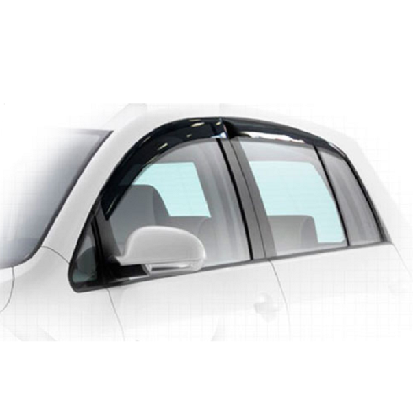 Дефлекторы окон CA plastic 2010030308838 для Volkswagen Golf Plus, черный полупрозрачный, 4шт
