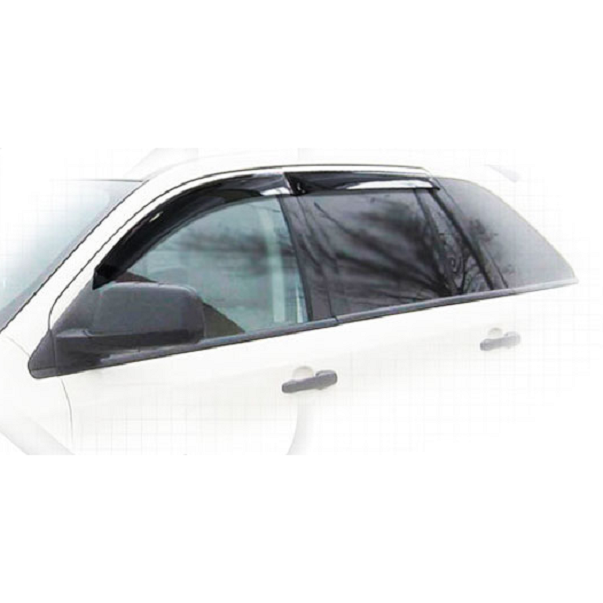 Дефлекторы окон CA plastic 2010030309248 для Ford Edge, черный полупрозрачный, 4шт
