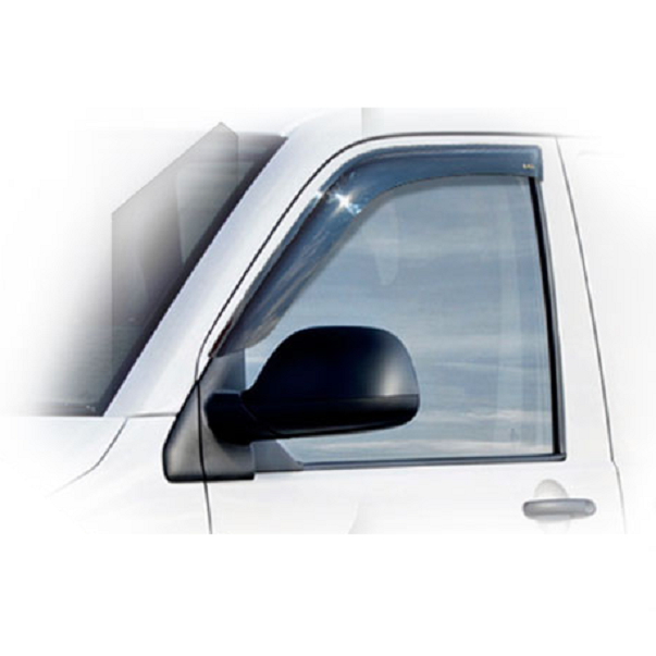 Дефлекторы окон CA plastic 2010030311784 для Volkswagen Transporter, черный полупрозрачный, 2шт