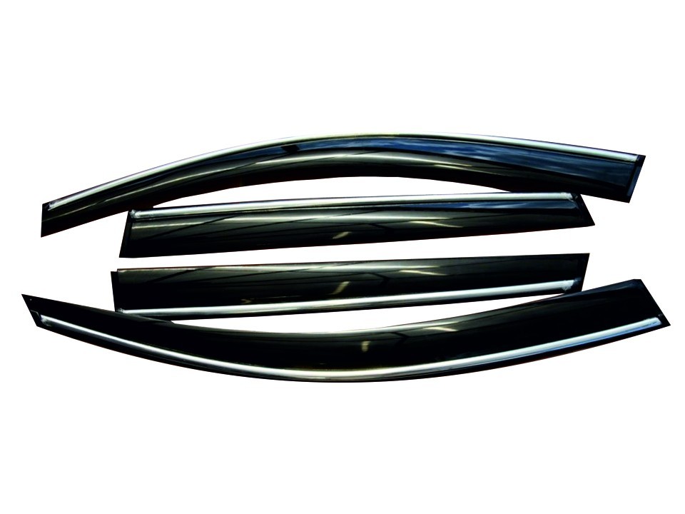 Дефлекторы окон SIM NLD.SMAMA61332 Mazda 6 Sd.2013- (4 Door) черный
