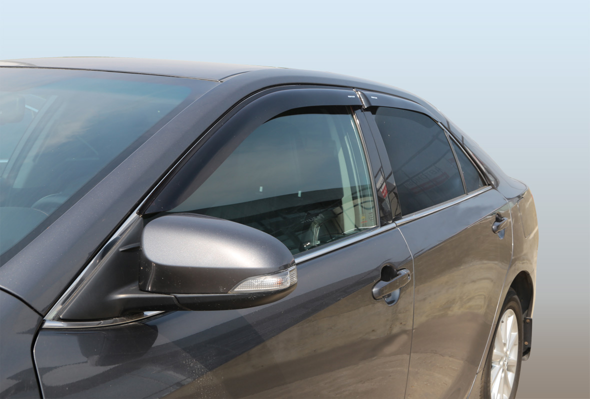 Дефлекторы окон Azard DEF00398- Toyota Camry Vii 2011- черный