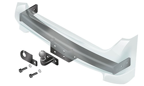 Фаркоп Leader Plus F123-FC Ford Transit 2013-