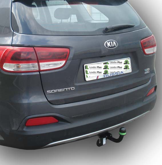 Фаркоп Leader Plus K121-A Kia SORENTO (2015 -...)(дизель) (с универсальным электропакетом)