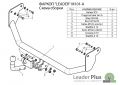 Leader Plus M101-A Mitsubishi Lancer IX (седан, универсал) 2004-2007