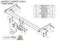 Leader Plus N102-A Nissan X-Trail 2001-2007