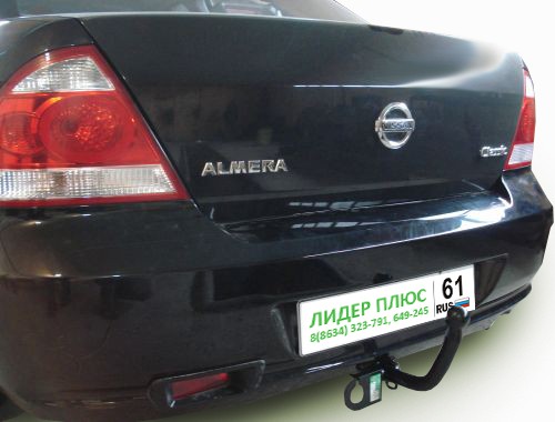 Фаркоп Leader Plus N110-A Nissan Almera Classic 2006-