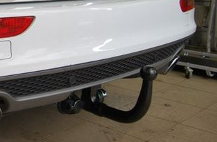 Фаркоп Steinhof A-094 Audi Q5 8R, также AdBlue, также комплектации с панорамной крышей 2008-2016