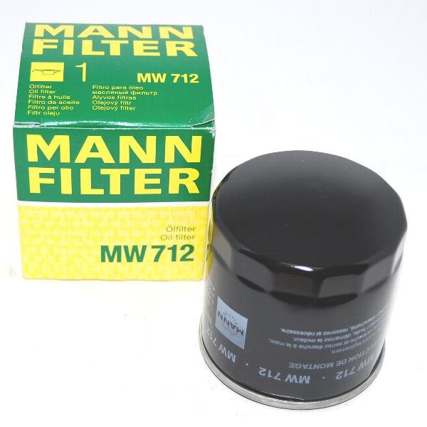 Фильтр масляный MANN FILTER MW712