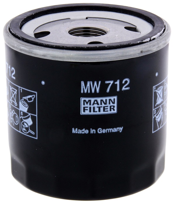 Фильтр масляный MANN FILTER MW712