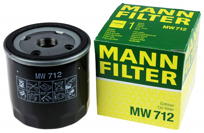 Фильтр масляный MANN FILTER MW712
