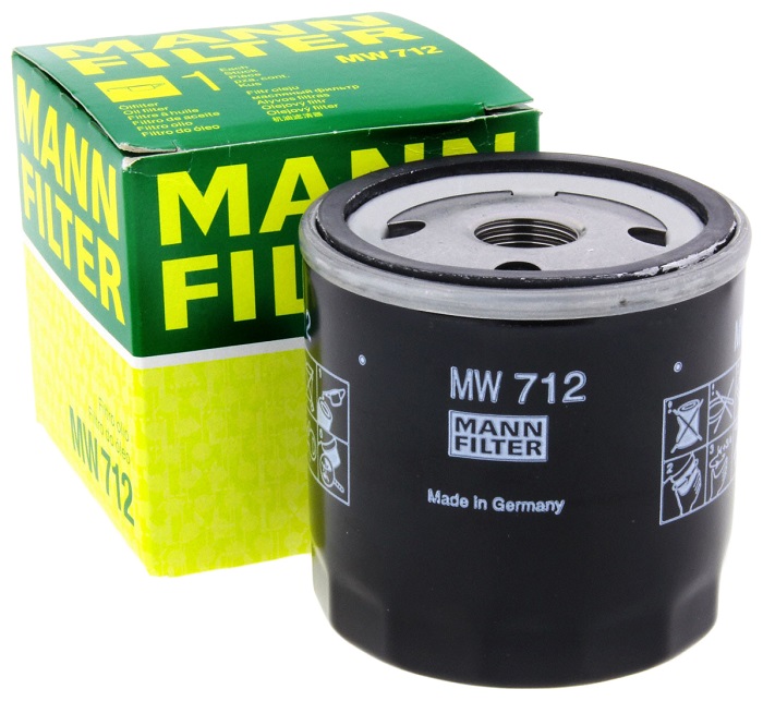 Фильтр масляный MANN FILTER MW712