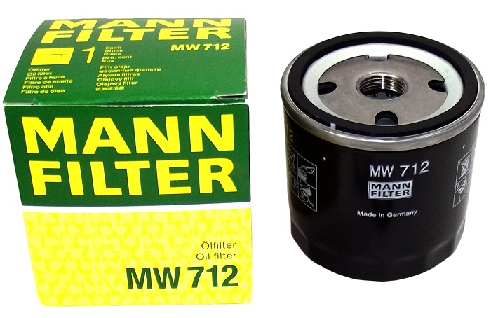 Фильтр масляный MANN FILTER MW712