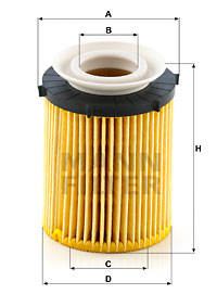 Фильтр масляный MANN FILTER HU7116Z