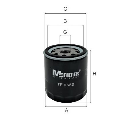 Фильтр масляный MFILTER TF6550