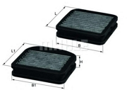 Фильтр салонный Knecht LKK72S