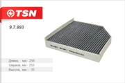 Фильтр салонный TSN 9.7.893
