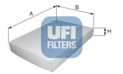Фильтр салонный UFI 5315700