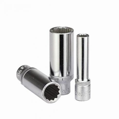 Головка торцевая FORCE 5295006 12-гранная глубокая 1/4 дюйма 6 мм