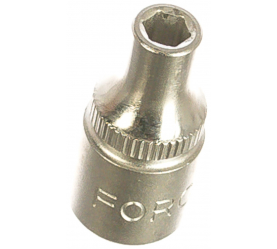 Головка торцевая FORCE 52504 6-гранная 1/4 дюйма 4 мм
