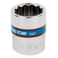 King Tony 233014M двенадцатигранная короткая 1/4 дюйма 14 мм