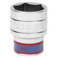 King Tony 433525M шестигранная короткая 1/2 дюйма 25 мм