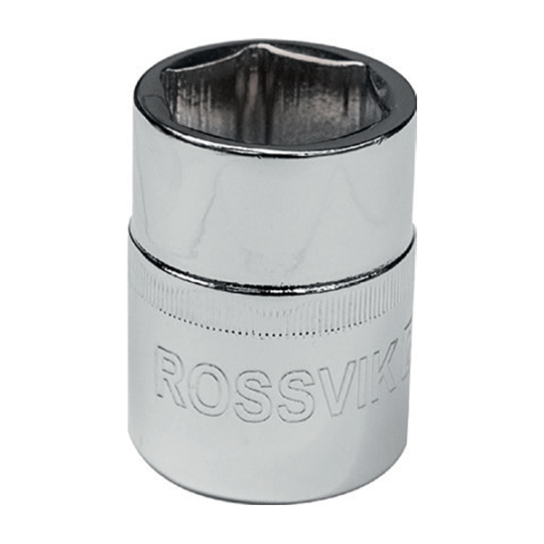 Головка торцевая Rossvik S063419 6-гранная 3/4 дюйма 19 мм