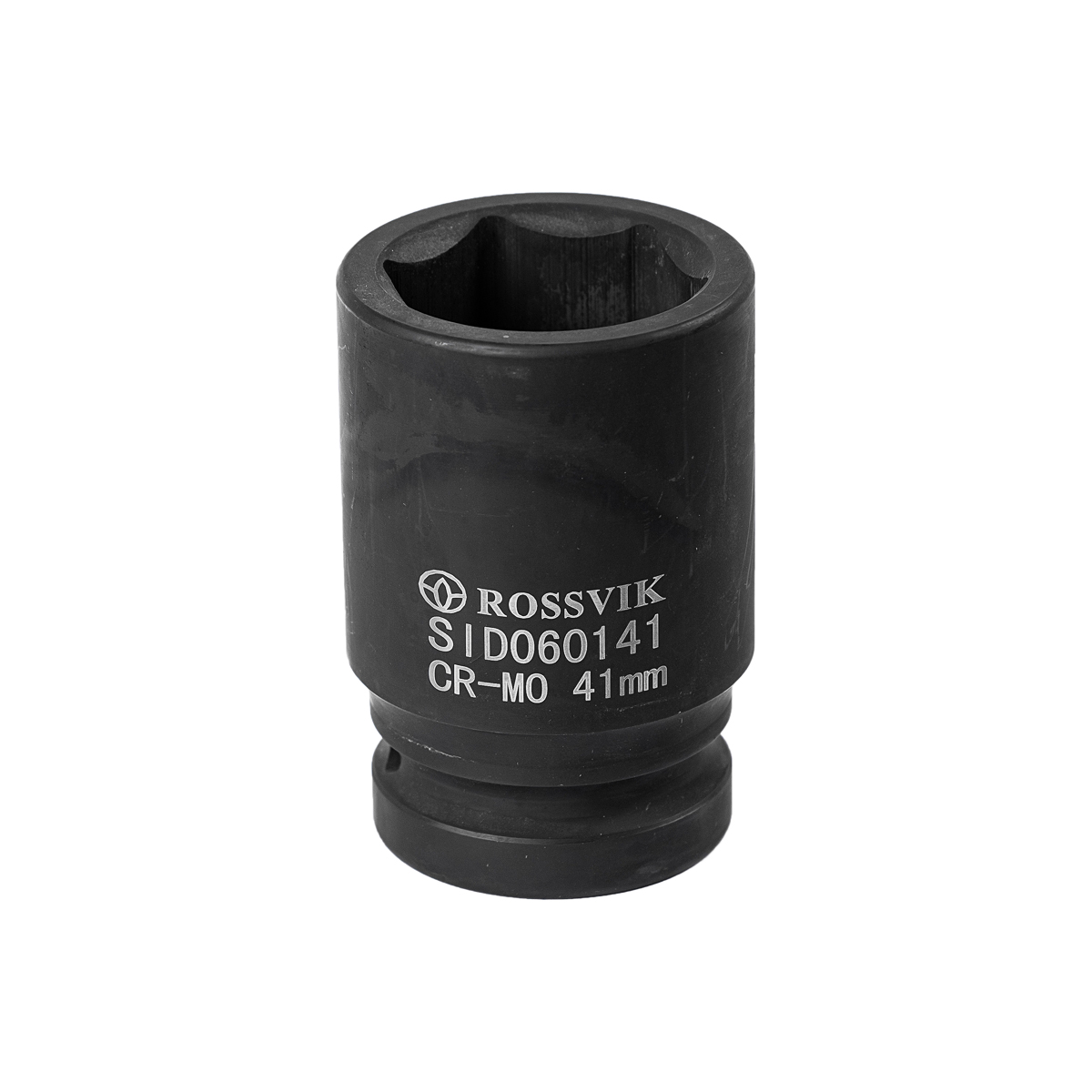 Головка торцевая Rossvik SID060141 6-гранная глубокая ударная 1 дюйм 41 мм