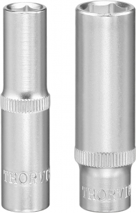 Головка торцевая Thorvik FS11405 6-гранная глубокая 1/4 дюйма 5 мм