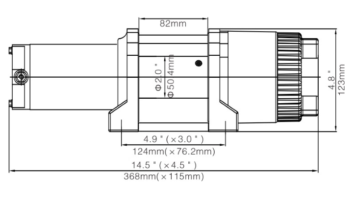 Лебедка Runva EWT3500A