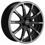 Легковой диск Khomen Wheels KHW1707 6,5x17 4x98 ET38 58,6 Black-FP matt