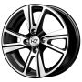 Легковой диск RepliKey K27 5,5x14 4x100 ET38 67,1 BK/FP