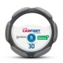 Оплетка на руль Carfort CS3161 S 35—37 см спонж серый