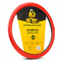 Оплетка на руль CAR PERFORMANCE CP-2012RD(XXL) XXL 43-45 искусственная кожа красный