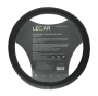 Оплетка на руль LECAR 85208 M 37-39 см экокожа черный