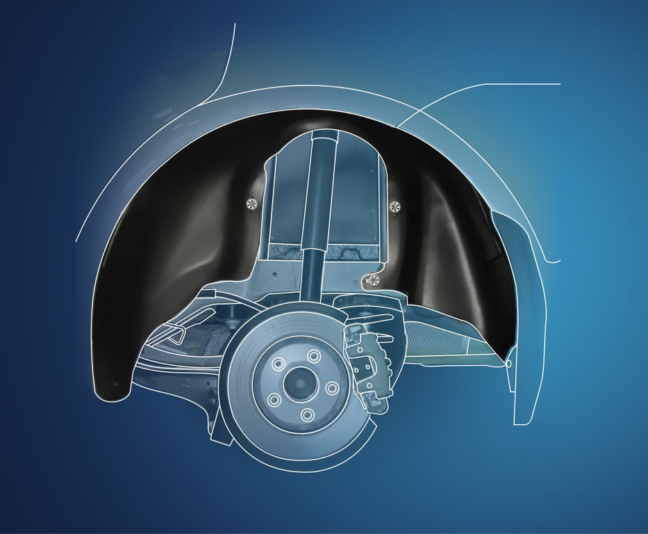 Подкрылок Totem NLL.52.17.003 1 шт. слева Chevrolet Niva 2009-2013