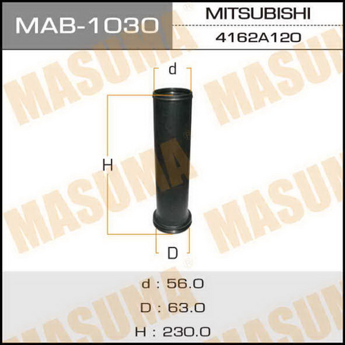 Пыльник амортизатора Masuma MAB1030