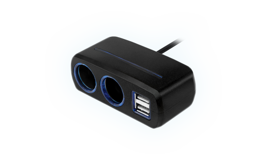Разветвитель прикуривателя Neoline SL -220 на 2 розетки и 2 USB