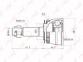 LYNXauto CO-3628A наружный Hyundai