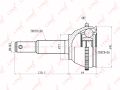 LYNXauto CO-5905A наружный Ford