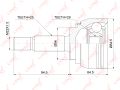 LYNXauto CO-7801 наружный Mitsubishi; Volvo