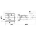 Trialli GO1040 внутренний правый для Ford Transit (13-) 2.2TDCi VMT6