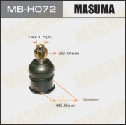 Шаровая опора Masuma MBH072