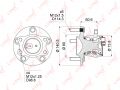 LYNXauto WH-1026 Chrysler; Dodge; Jeep; Mitsubishi