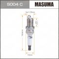 Masuma S004C BKR5EYA-11 1 шт.