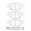 ADVICS SN987P дисковые, передняя ось