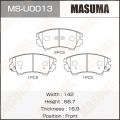 Masuma MSU0013 дисковые, передний мост, двусторонне Opel