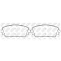 NiBK PN0580 дисковые, передняя ось,