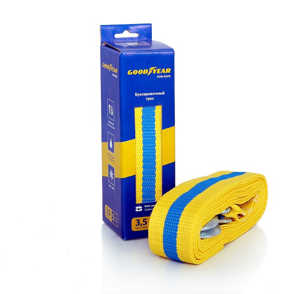 Трос буксировочный Goodyear GY004000 5 м